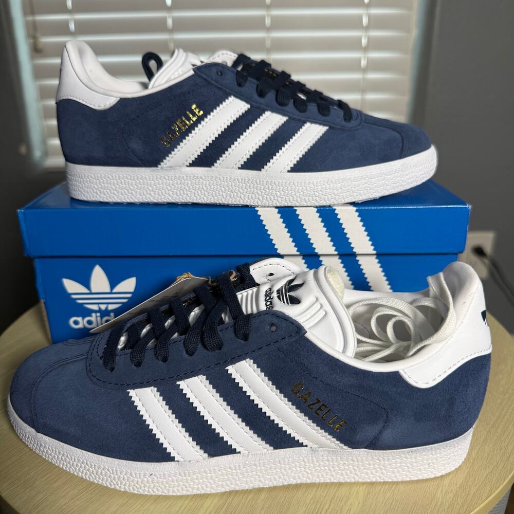 Adidas Mens Gazelle Shoes, US 4
